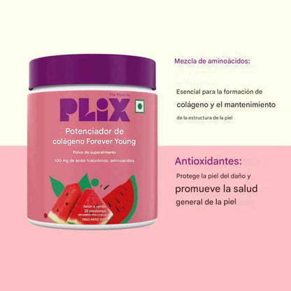 Potenciador de colágeno con 100 mg de ácido hialurónico