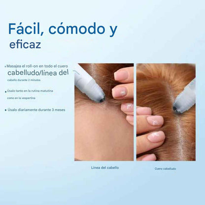 Suero roll-on para el crecimiento del cabello avanzado