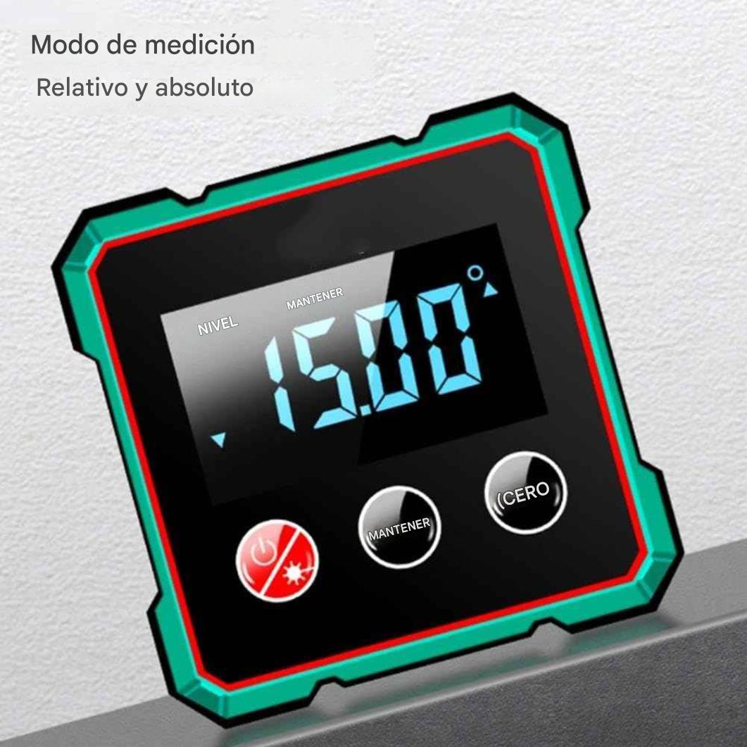 Laser digital inclinómetro