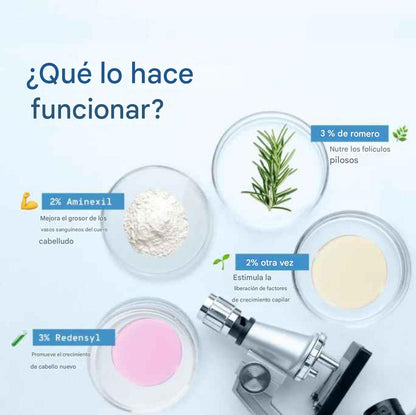 Suero roll-on para el crecimiento del cabello avanzado