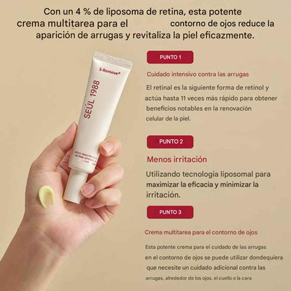 Seoul crema anti líneas expresión y ojeras