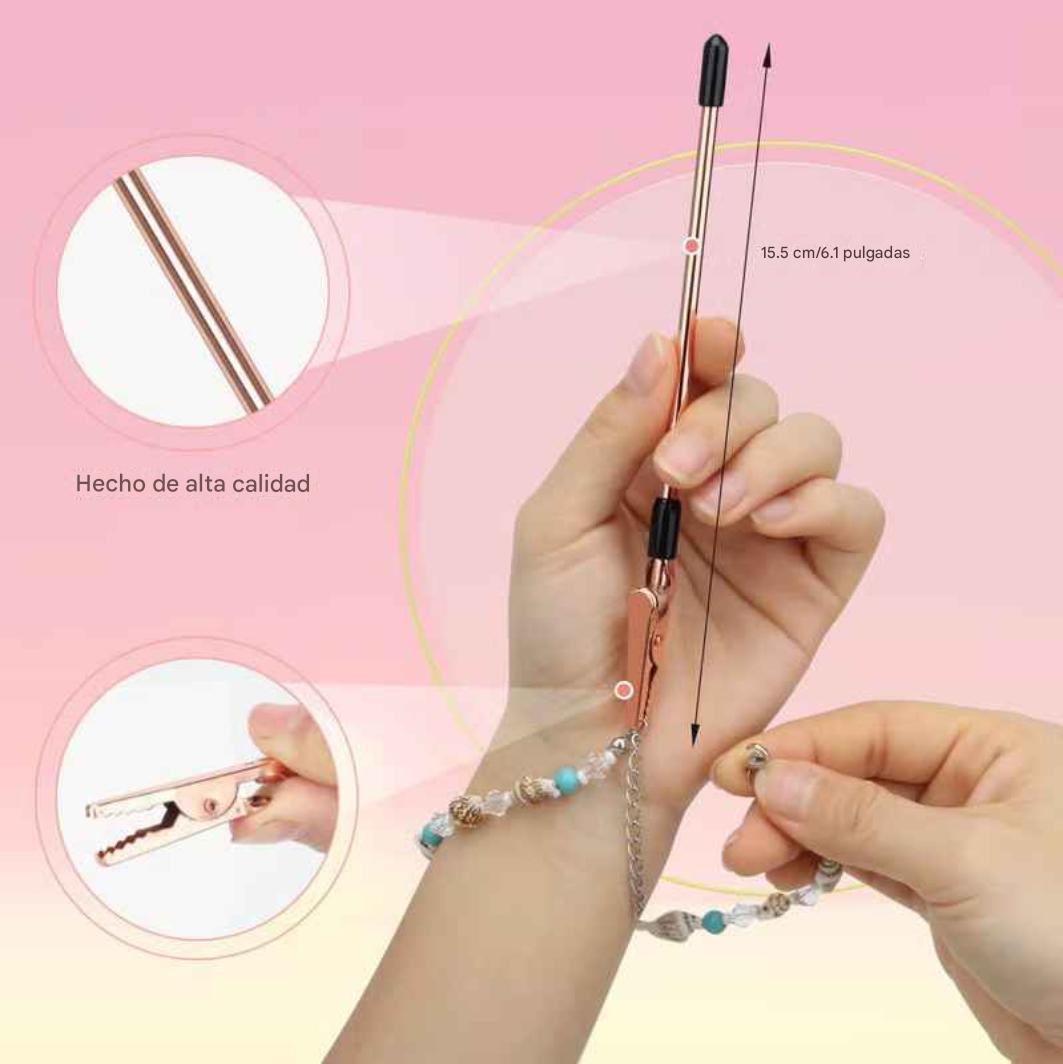 Herramientas auxiliares para cierres de pulsera con funda protectora antideslizante