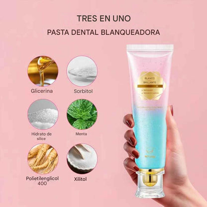 Pasta dental blanqueadora con niacinamida - ¡Para dientes más blancos y saludables!