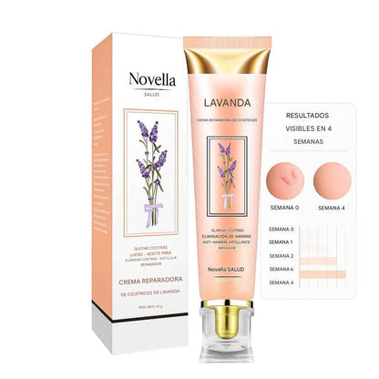 Novella™: Crema reparadora de cicatrices de lavanda - Fórmula clínicamente probada