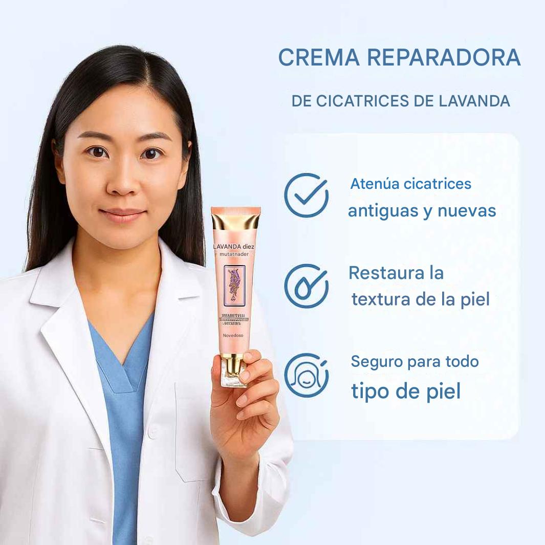 Novella™: Crema reparadora de cicatrices de lavanda - Fórmula clínicamente probada