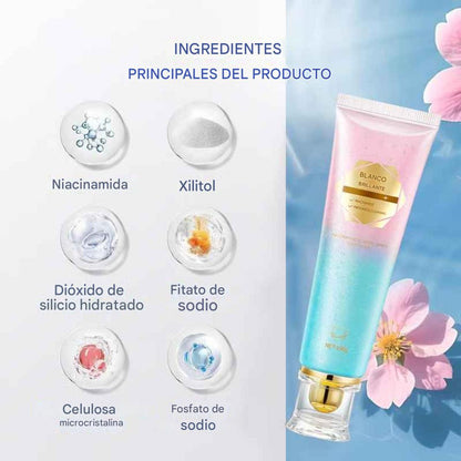 Pasta dental blanqueadora con niacinamida - ¡Para dientes más blancos y saludables!