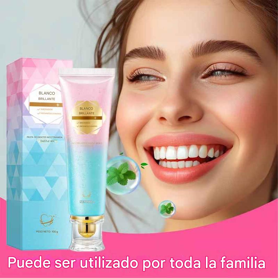 Pasta dental blanqueadora con niacinamida - ¡Para dientes más blancos y saludables!