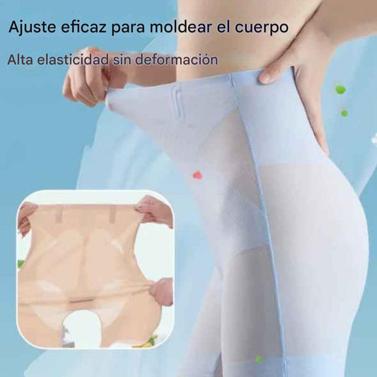 Faja abdominal ultrafina y refrescante