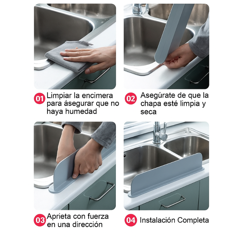 Protector anti salpicaduras para encimeras - Splash