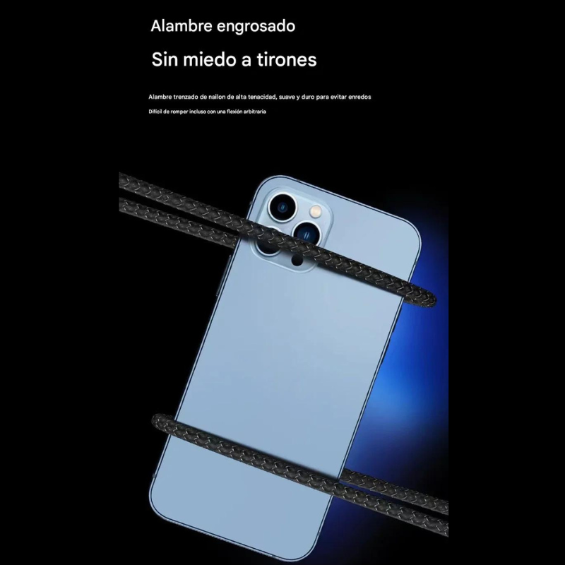 🎁 PAGA 1 LLEVA 2 Cable 3 en 1 de carga superrápida