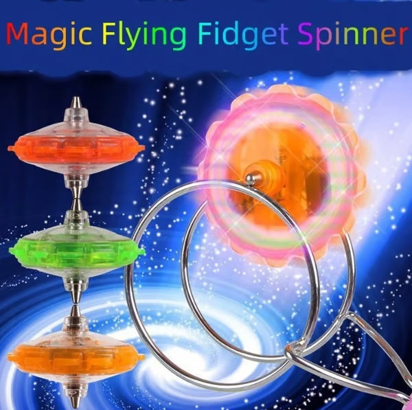 Fidget Spinner magnético luminoso