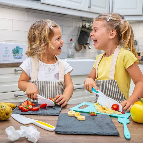 SET DE CUCHILLOS DE COCINA PARA NIÑOS