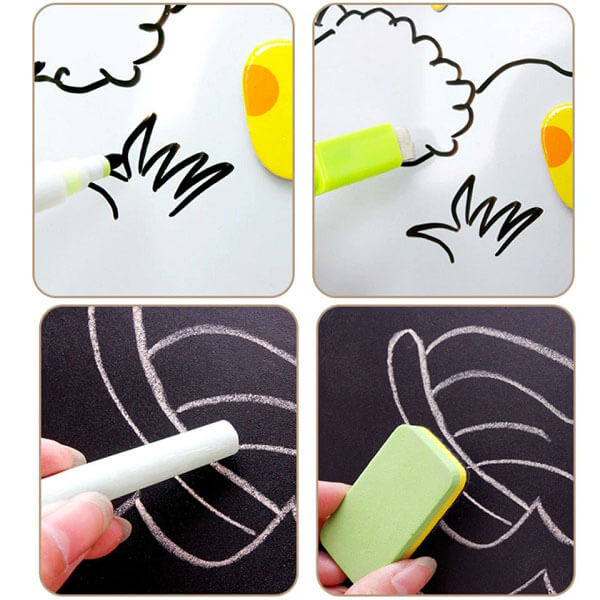 PIZARRA PARA DIBUJOS Y ROMPECABEZAS 100 PIEZAS