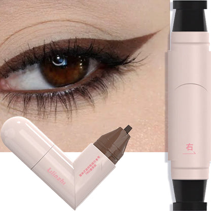 🎁Paga 1 lleva 2🎁 Sello delineador de ojos impermeable doble punta