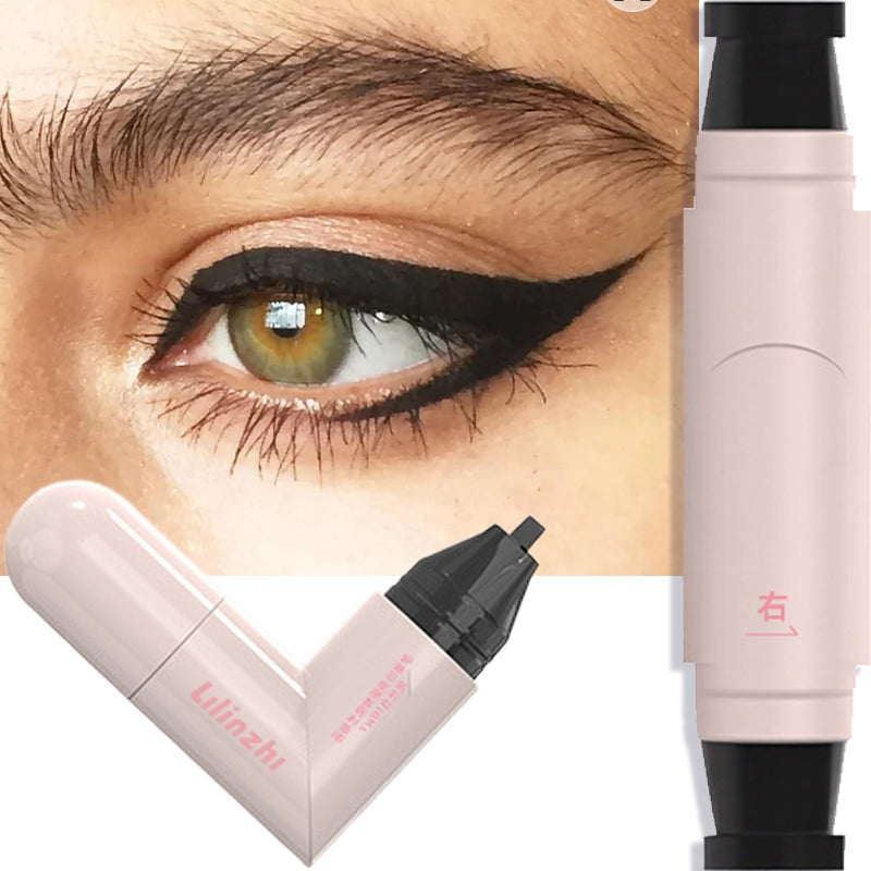 🎁Paga 1 lleva 2🎁 Sello delineador de ojos impermeable doble punta