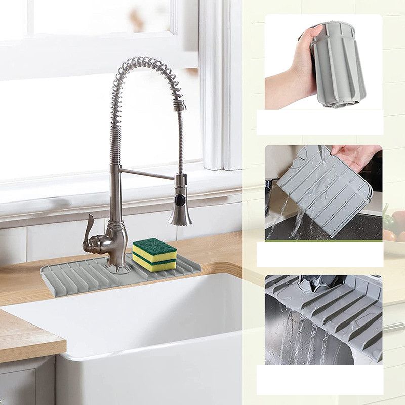 Tapete anti salpicaduras de grifo