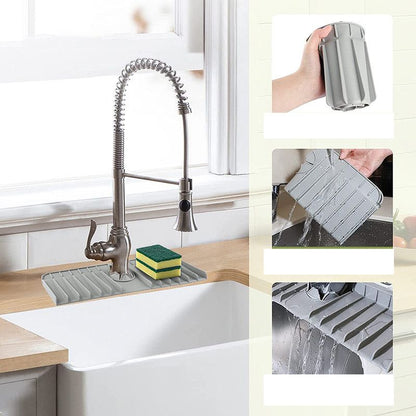 Tapete anti salpicaduras de grifo