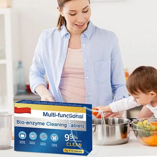Pastillas de limpieza bioenzimaticas caja de 10