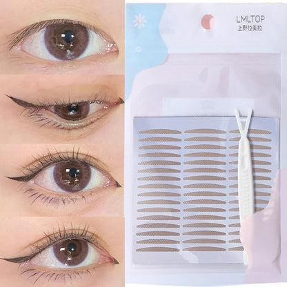 Pegatina doble invisible sin pegamento para párpados - EyeBeauty