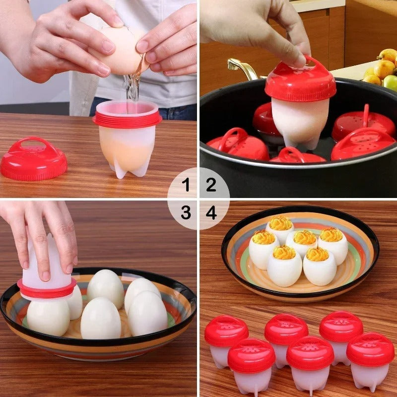 Capsulas de cocción de huevos eggfrider (pack de 6 capsulas)