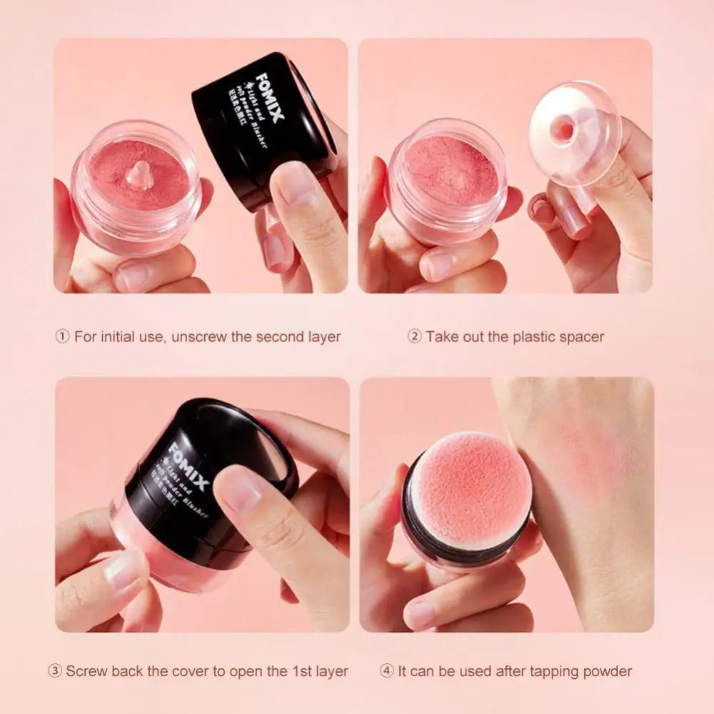 🔥49% DE DESCUENTO🔥 - Rubor con cojín de aire con control de aceite