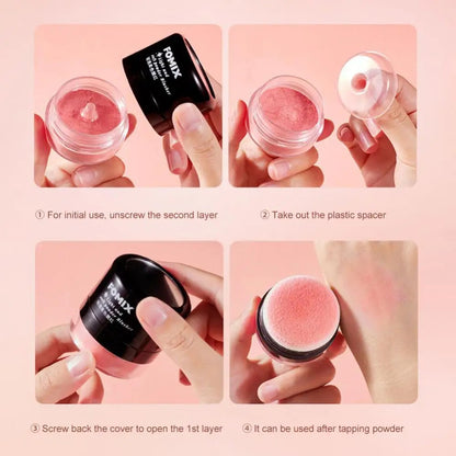 🔥49% DE DESCUENTO🔥 - Rubor con cojín de aire con control de aceite