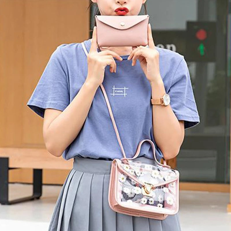 Bolso margarita (inlcuye cosmetiquera)