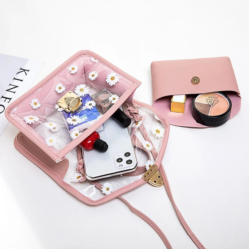 Bolso margarita (inlcuye cosmetiquera)