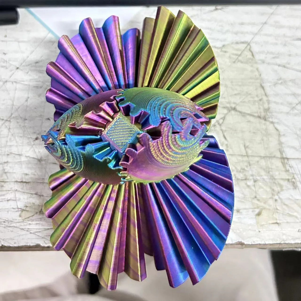 Bola de engranajes antiestrés