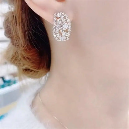 Pendientes de diamantes