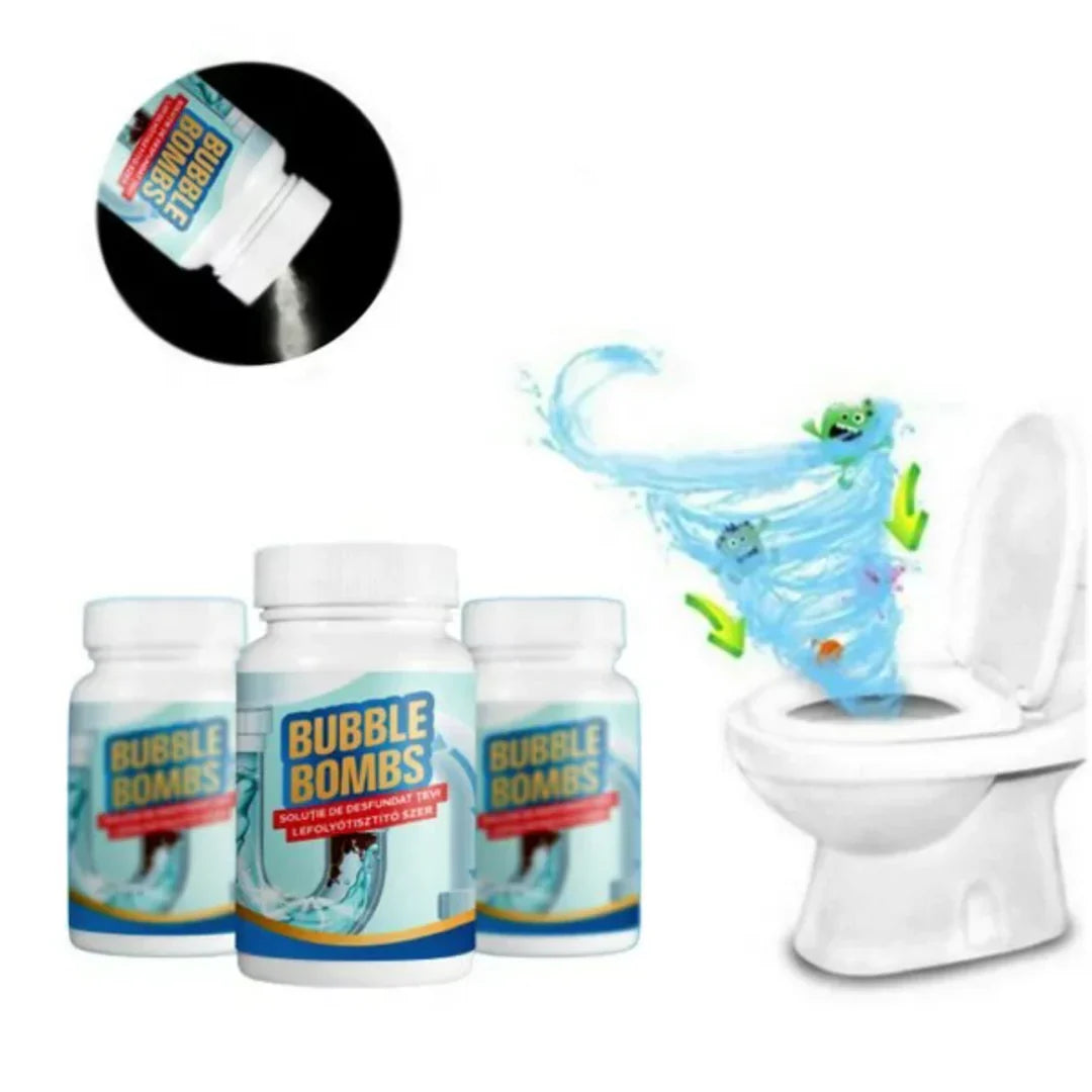 Solución instantánea para limpiar rápidamente tuberías de desagüe.