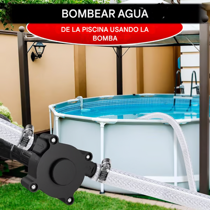 Bomba de agua para taladro transferencia de agua, gasolina, aceite, diesel