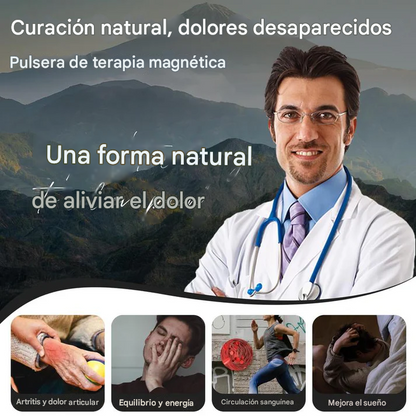 Pulsera magnética de cobre puro: alivia dolor y mejora circulación
