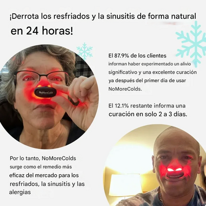 Nomore - Descongestionador nasal terapia infraroja