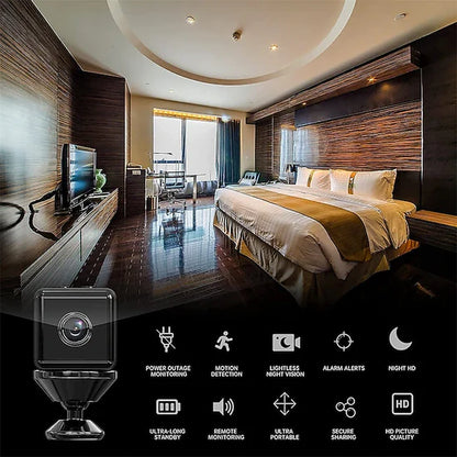 Spiahogar - Mini Cámara Espía 4K Ultra HD™