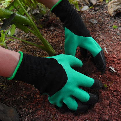 Guantes protectores de garra de jardinería