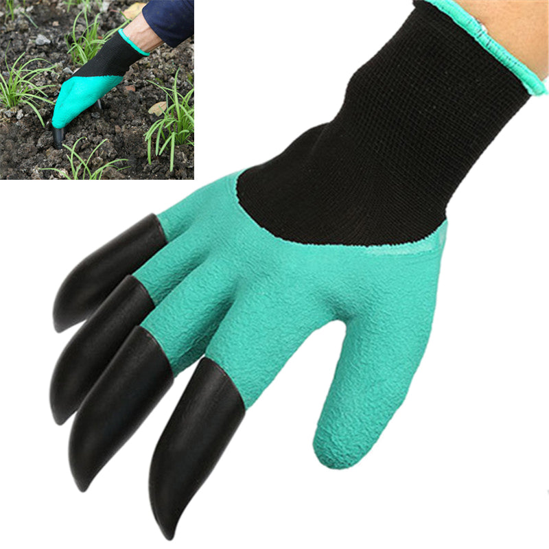 Guantes protectores de garra de jardinería